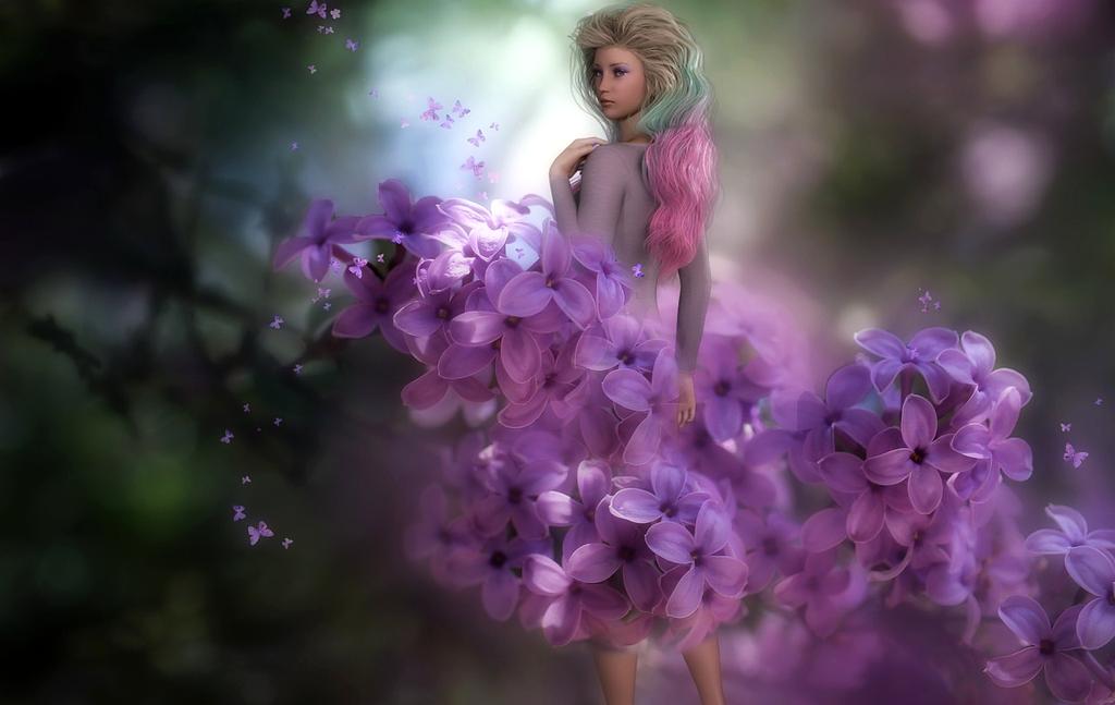 Abstract digital art background